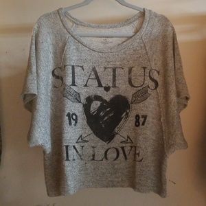 ✔️Comfy knit slouch cropped sweater